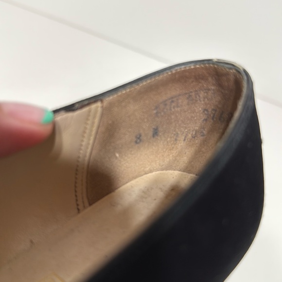 Vintage Rare Del Arte Shoes Satin Ballet Style Heels - Picture 12 of 17